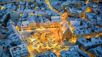 Tallinn, Estonia, city Wallpaper 1280x720