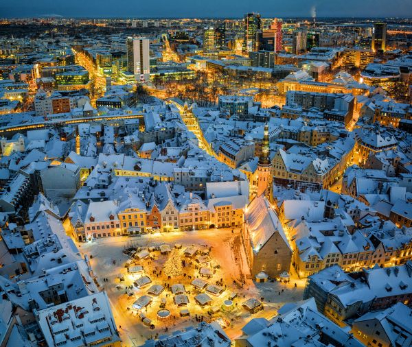 Tallinn, Estonia, city Wallpaper 4253x3592