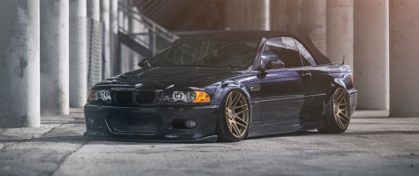 BMW E46, sports car Wallpaper 2560x1080