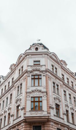 building, carved, white Wallpaper 600x1024