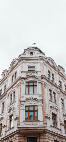 building, carved, white Wallpaper 828x1792
