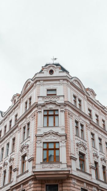 building, carved, white Wallpaper 750x1334