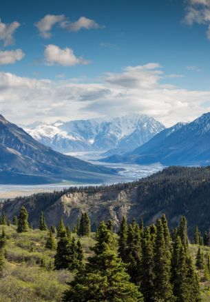 Cloway National Park, reserve, Canada Wallpaper 1640x2360