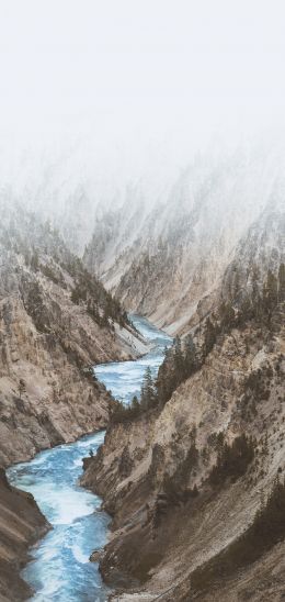 Yellowstone National Park, USA Wallpaper 720x1520
