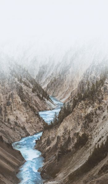 Yellowstone National Park, USA Wallpaper 600x1024
