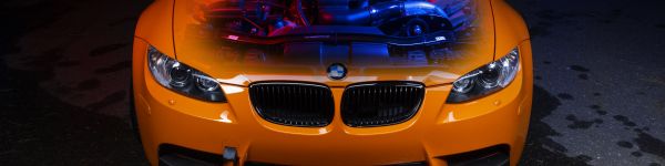 BMW, sports car Wallpaper 1590x400