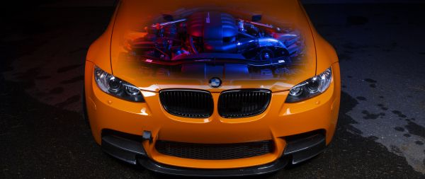 BMW, sports car Wallpaper 2560x1080