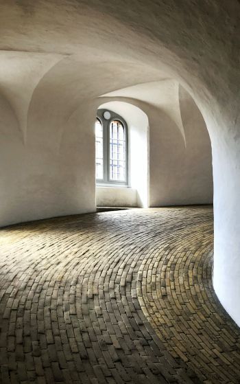 Обои 1752x2800 круглая башня,  Дания, Копенгаген