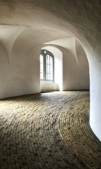 round tower, Denmark, Copenhagen Wallpaper 1200x2000