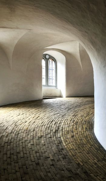 round tower, Denmark, Copenhagen Wallpaper 600x1024