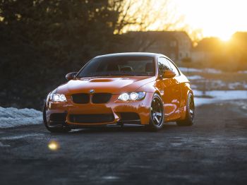 BMW, sports car, sunset Wallpaper 800x600