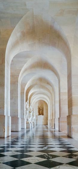 Palace of Versailles, Versailles, France Wallpaper 1080x2340