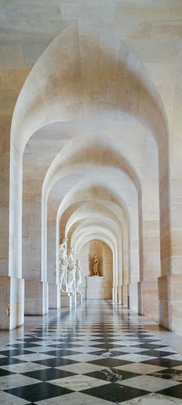 Palace of Versailles, Versailles, France Wallpaper 1080x2400