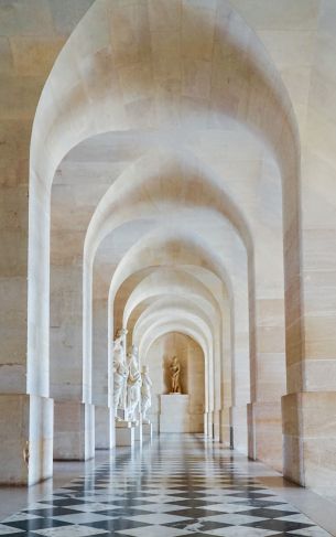 Palace of Versailles, Versailles, France Wallpaper 1752x2800