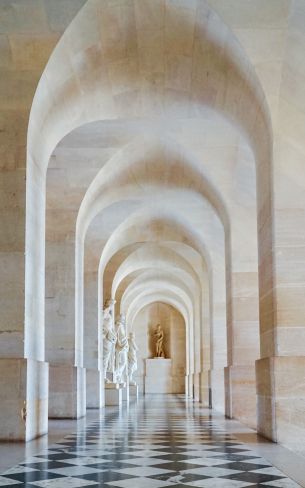 Palace of Versailles, Versailles, France Wallpaper 800x1280