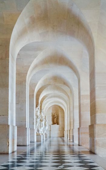 Обои 800x1280 Версальский дворец, Версаль, Франция