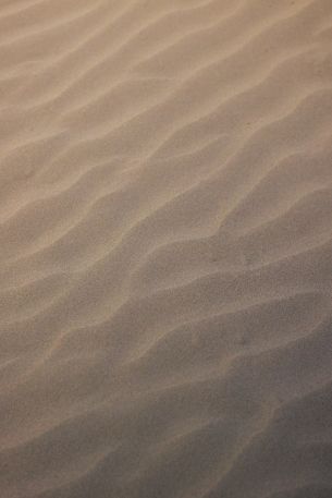 Обои 640x960 песок, рябь, светлый