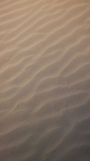 Обои 640x1136 песок, рябь, светлый