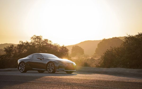 Lexus LC 500, sunset Wallpaper 2560x1600