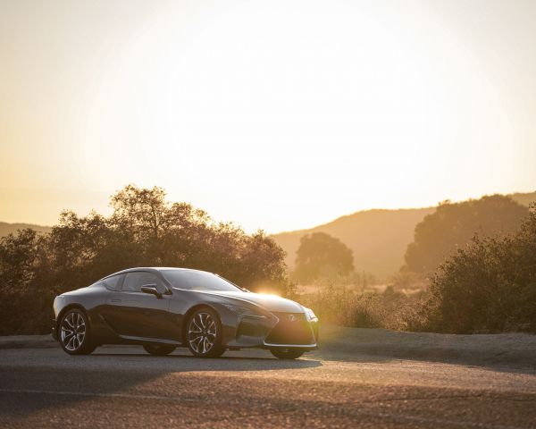 Lexus LC 500, sunset Wallpaper 1280x1024