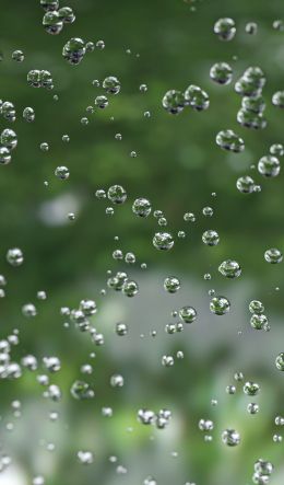 drops, water, air Wallpaper 600x1024