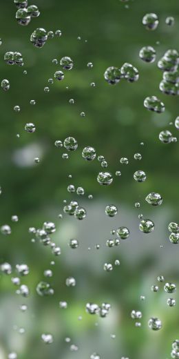 drops, water, air Wallpaper 720x1440