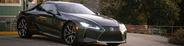 Lexus LC 500, sports car Wallpaper 1590x400