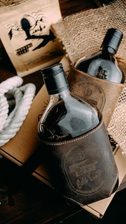 bottle, alcohol, drink Wallpaper 640x1136