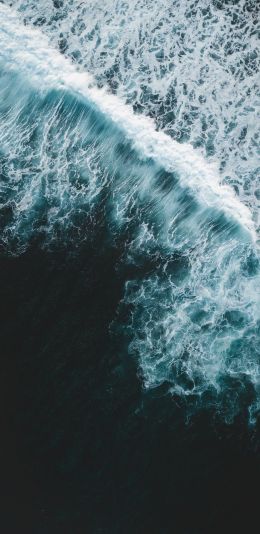 sea waves, foam Wallpaper 1080x2220