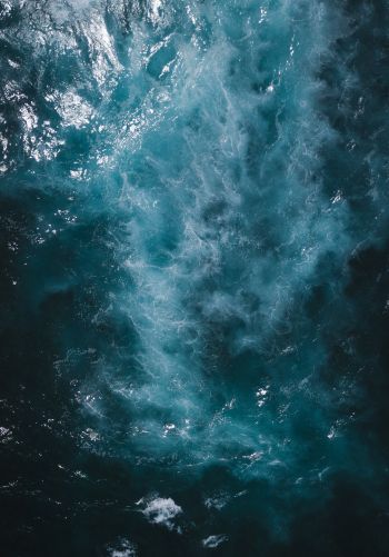 water, sea, dark Wallpaper 1668x2388