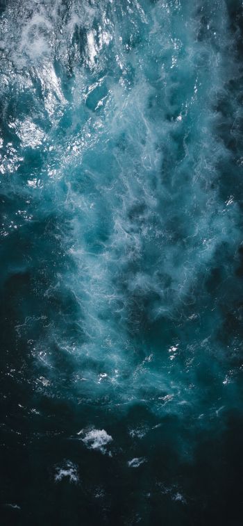 water, sea, dark Wallpaper 828x1792