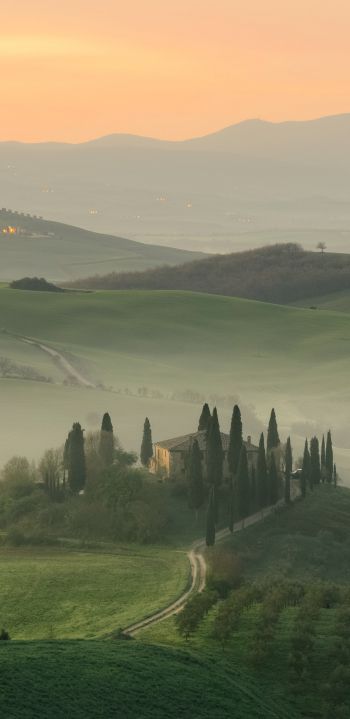 Tuscany, Italy Wallpaper 1080x2220