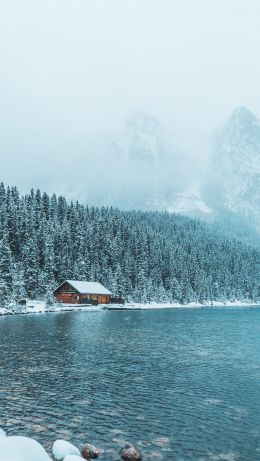 Lake Louise, Canada Wallpaper 640x1136