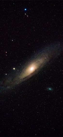Обои 1125x2436 галактика, звезды, пространство