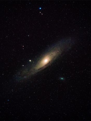 Обои 1536x2048 галактика, звезды, пространство