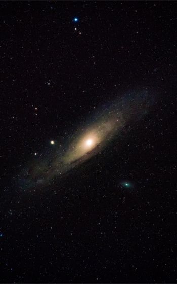 Обои 1600x2560 галактика, звезды, пространство