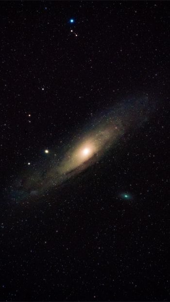 Обои 640x1136 галактика, звезды, пространство