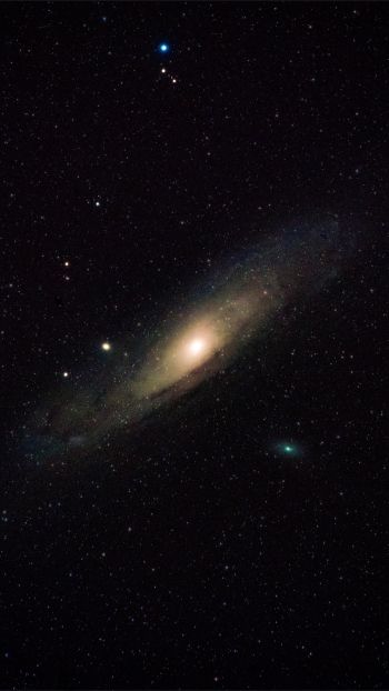 Обои 1440x2560 галактика, звезды, пространство