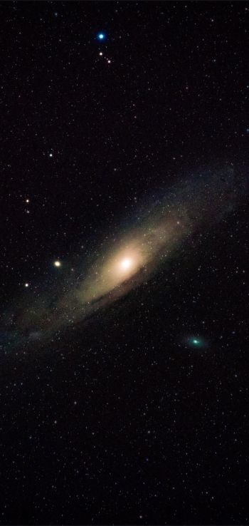 Обои 1440x3040 галактика, звезды, пространство
