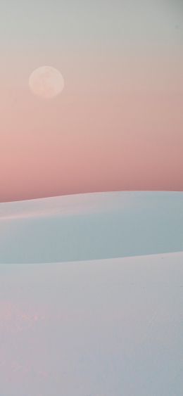 White Sands National Monument, Socorro Wallpaper 1080x2340