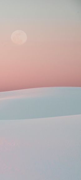 White Sands National Monument, Socorro Wallpaper 1440x3200