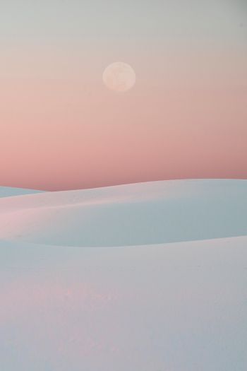 White Sands National Monument, Socorro Wallpaper 640x960