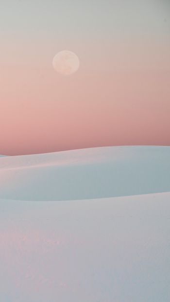 White Sands National Monument, Socorro Wallpaper 640x1136