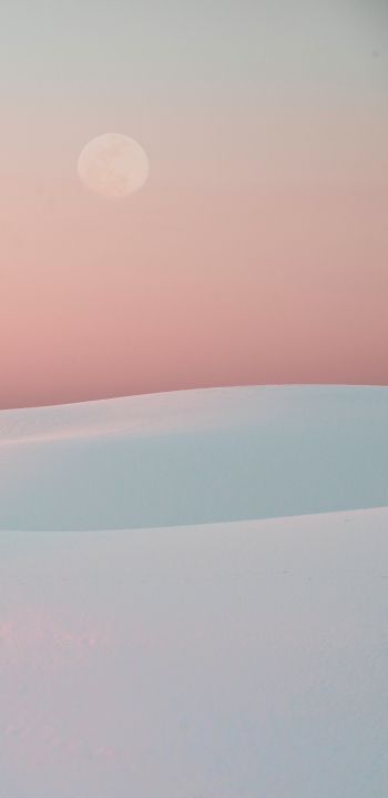 White Sands National Monument, Socorro Wallpaper 1080x2220