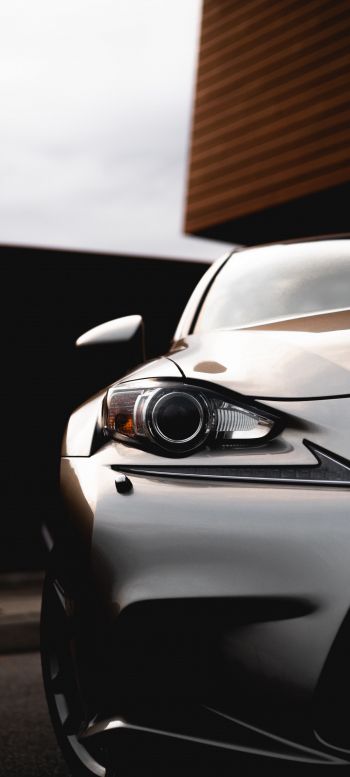 Lexus IS 250, headlight Wallpaper 1440x3200
