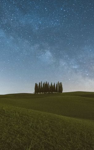 Tuscany, Italy, night Wallpaper 1752x2800