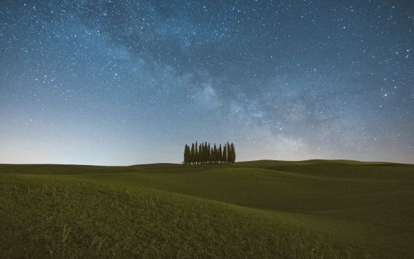 Tuscany, Italy, night Wallpaper 1920x1200