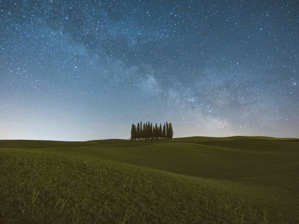 Tuscany, Italy, night Wallpaper 800x600