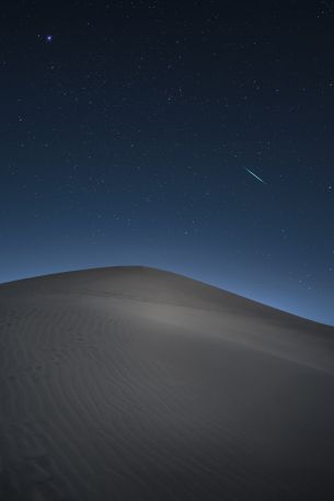 sand dunes, night Wallpaper 640x960