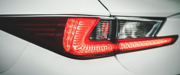 Lexus, taillight Wallpaper 3440x1440